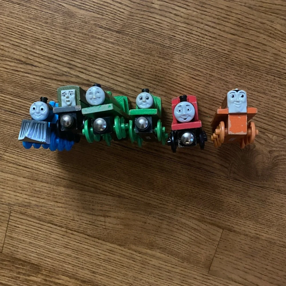 Thomas the Train magnetic cars for brio sets- Y2k 90s Percy Dodge Henry Terrance - Picture 4 of 6